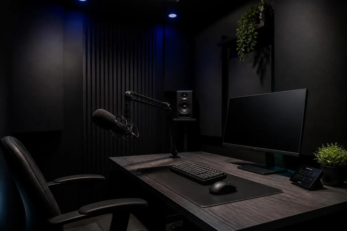 Light Studio se světlou scénou